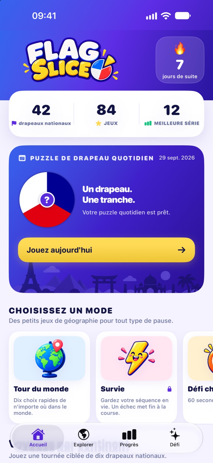 Explorez le monde