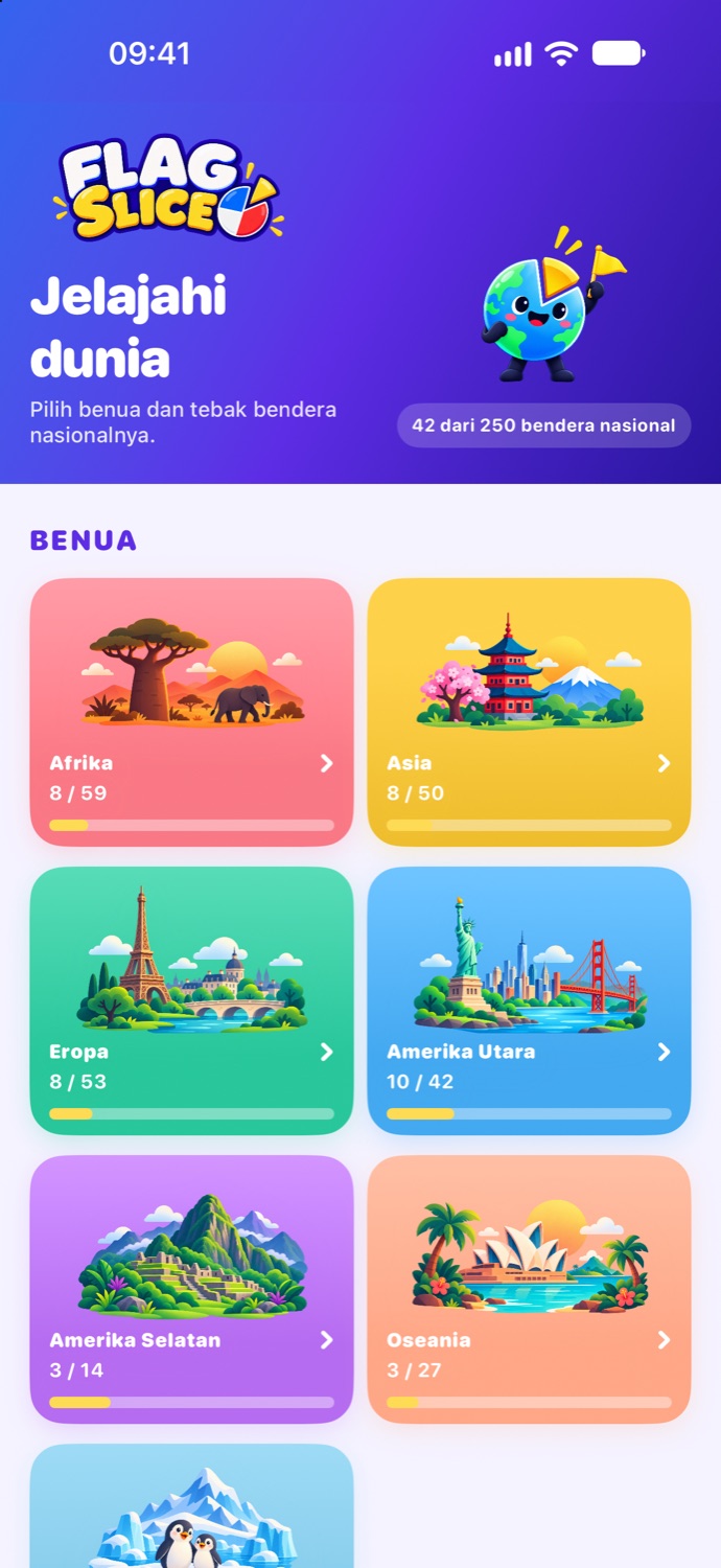 Jelajahi dunia