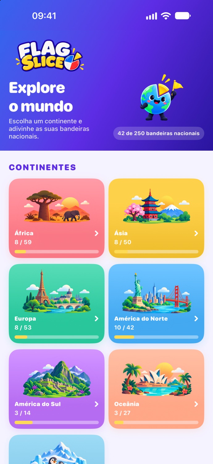 Explore o mundo